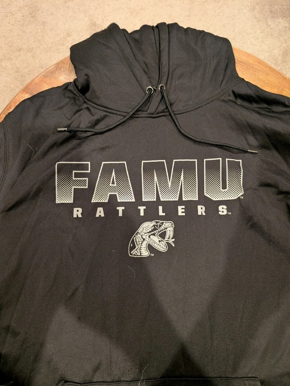 Colosseum FAMU Rattlers Hoodie Black Size XXL NCAA